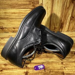 Rockport Mens Dressports Luxe M76869 Black Leather Casual Oxford Shoes Size 12 M